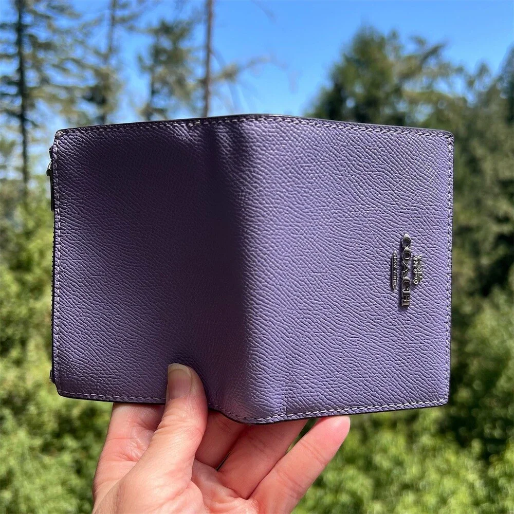 Coach silver purple